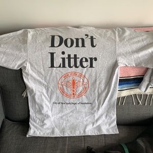 OnlyNy long sleeve Dept. of Sanitation shirt.